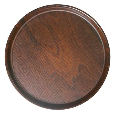 Kulatý servírovací tác z bukového dřeva, protiskluzový, Cambro, Ø360, Dřevo, ⌀360mm | PH558526000